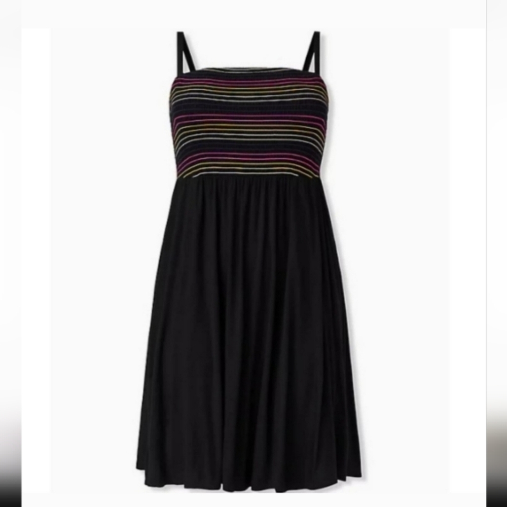 Torrid Rainbow Tube Dress